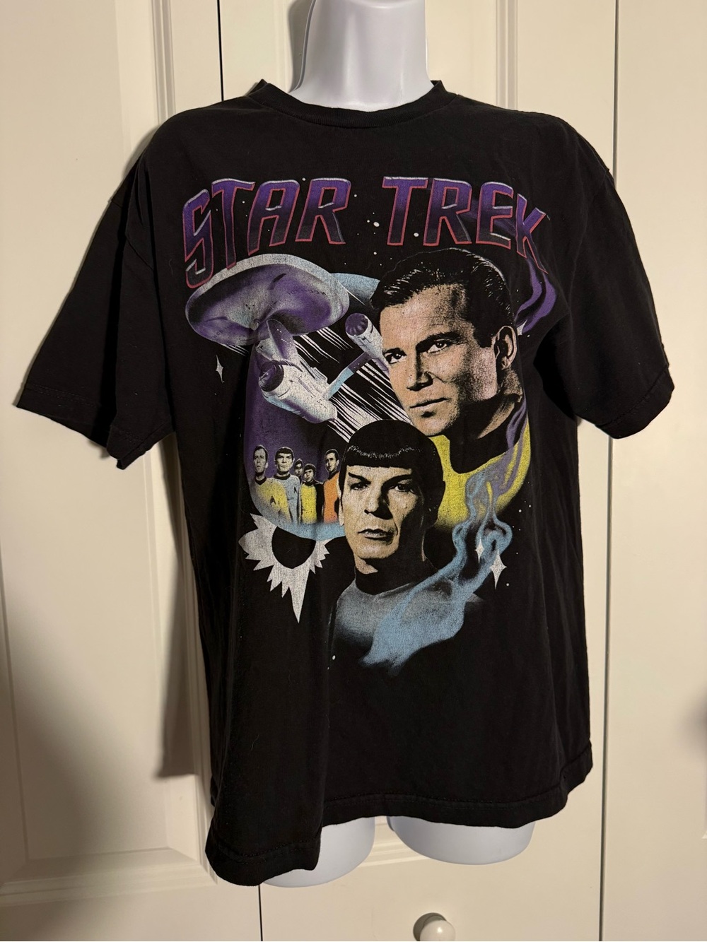 Black Star Trek Graphic Short Sleeve Tee